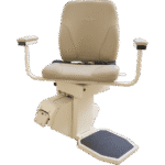 SL600HD Heavy-Duty stairlift designed for high capacity with a compact and clean design.